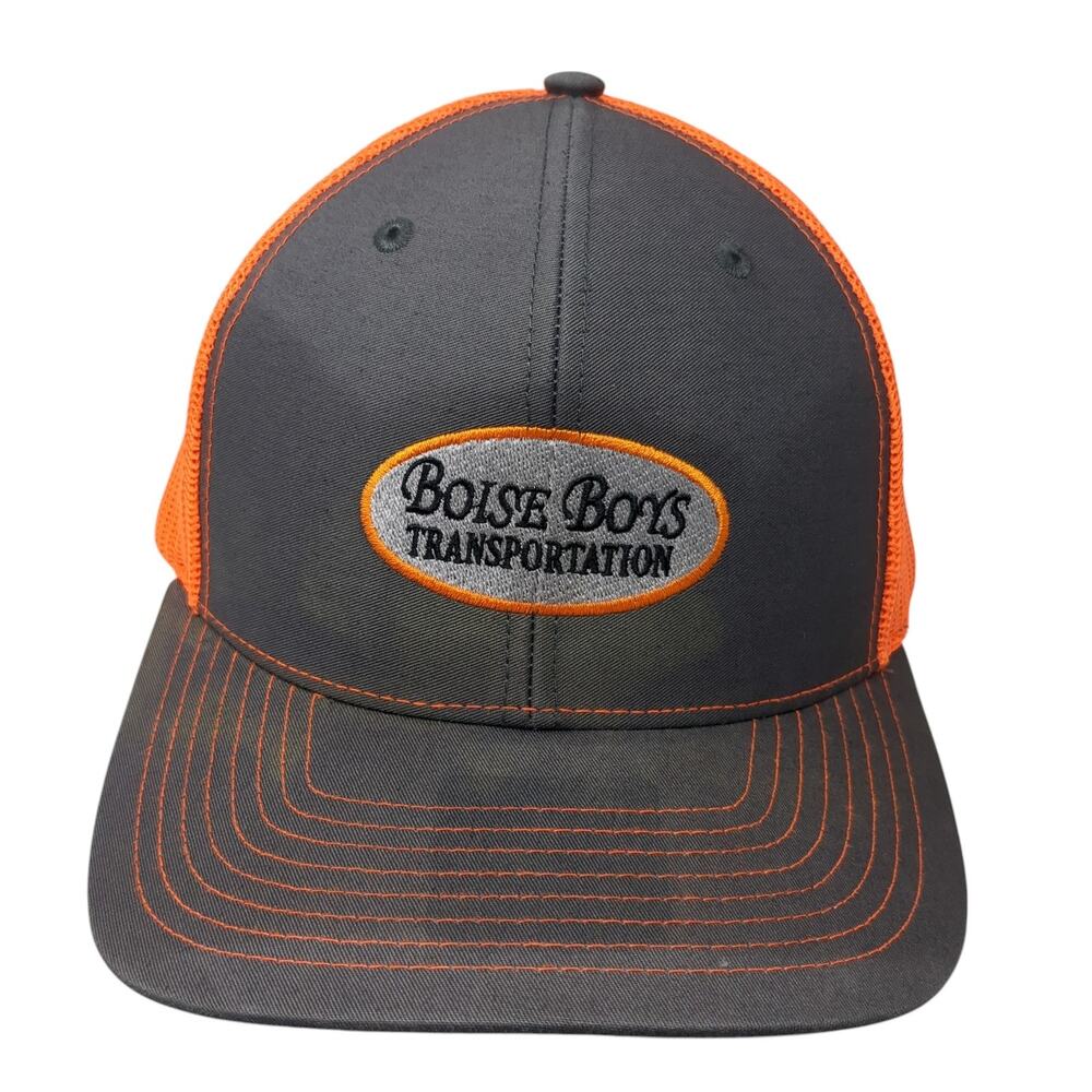 Boise Boys Snapback Trucker Hat Multicolor OS Adjustable Mesh Back Richardson